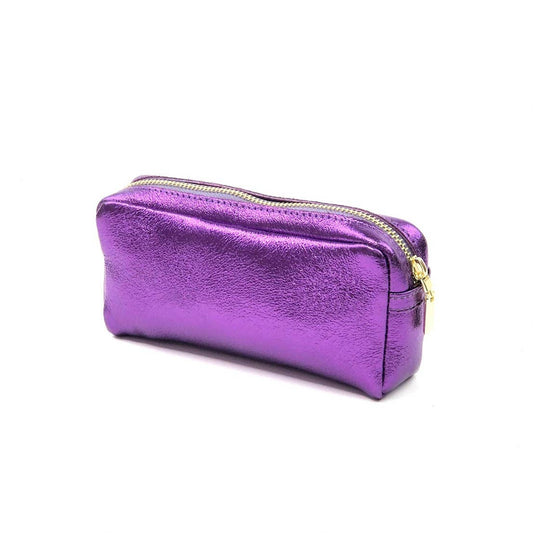 ITALIAN COSMETIC BEAUTY LEATHER BAG