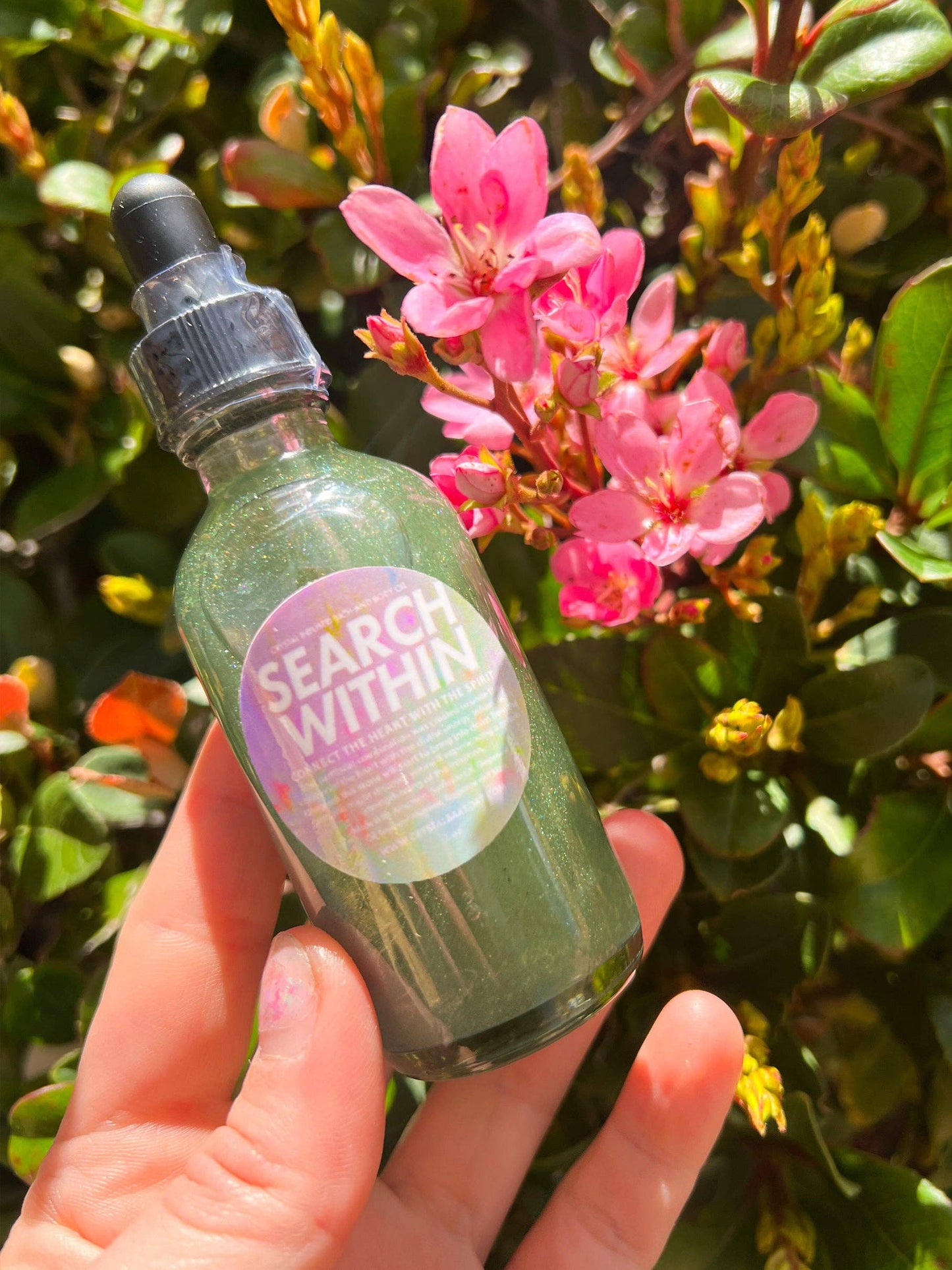 Search Within - Crystal Infused Bath and Body Oil