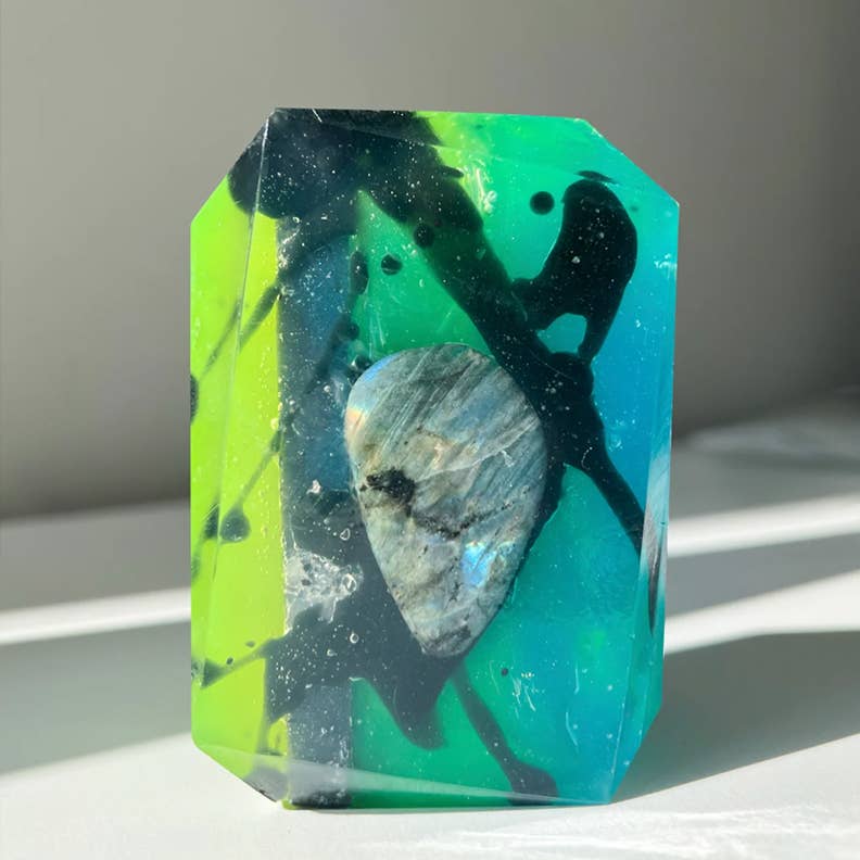 Northern Lights-Crystal Infused Bar Soap