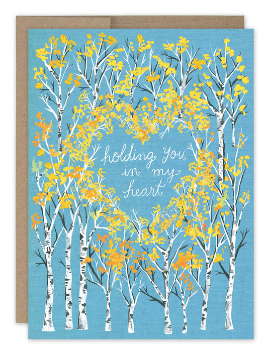 Holding You Sympathy Card