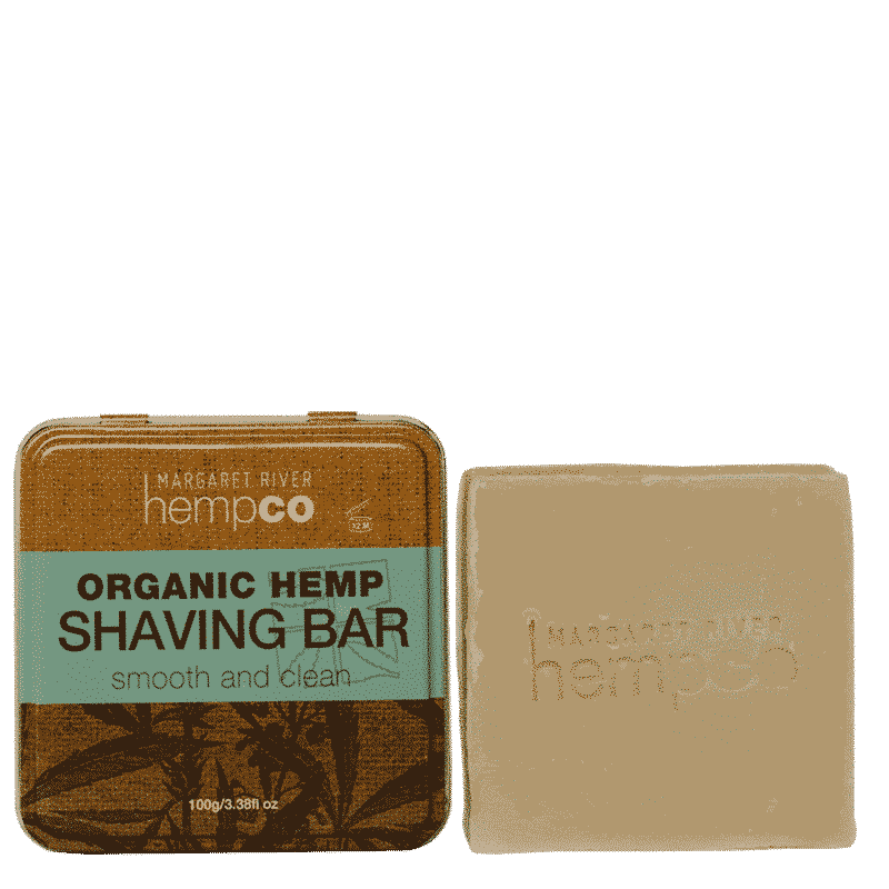 Hemp Shaving Bar: Tin & Bar