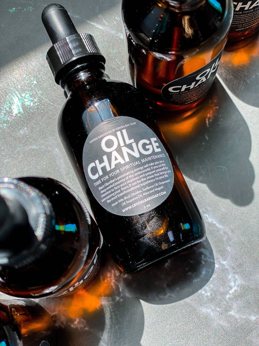 Oil Change -  Crystal Infused Bath and Body Oil