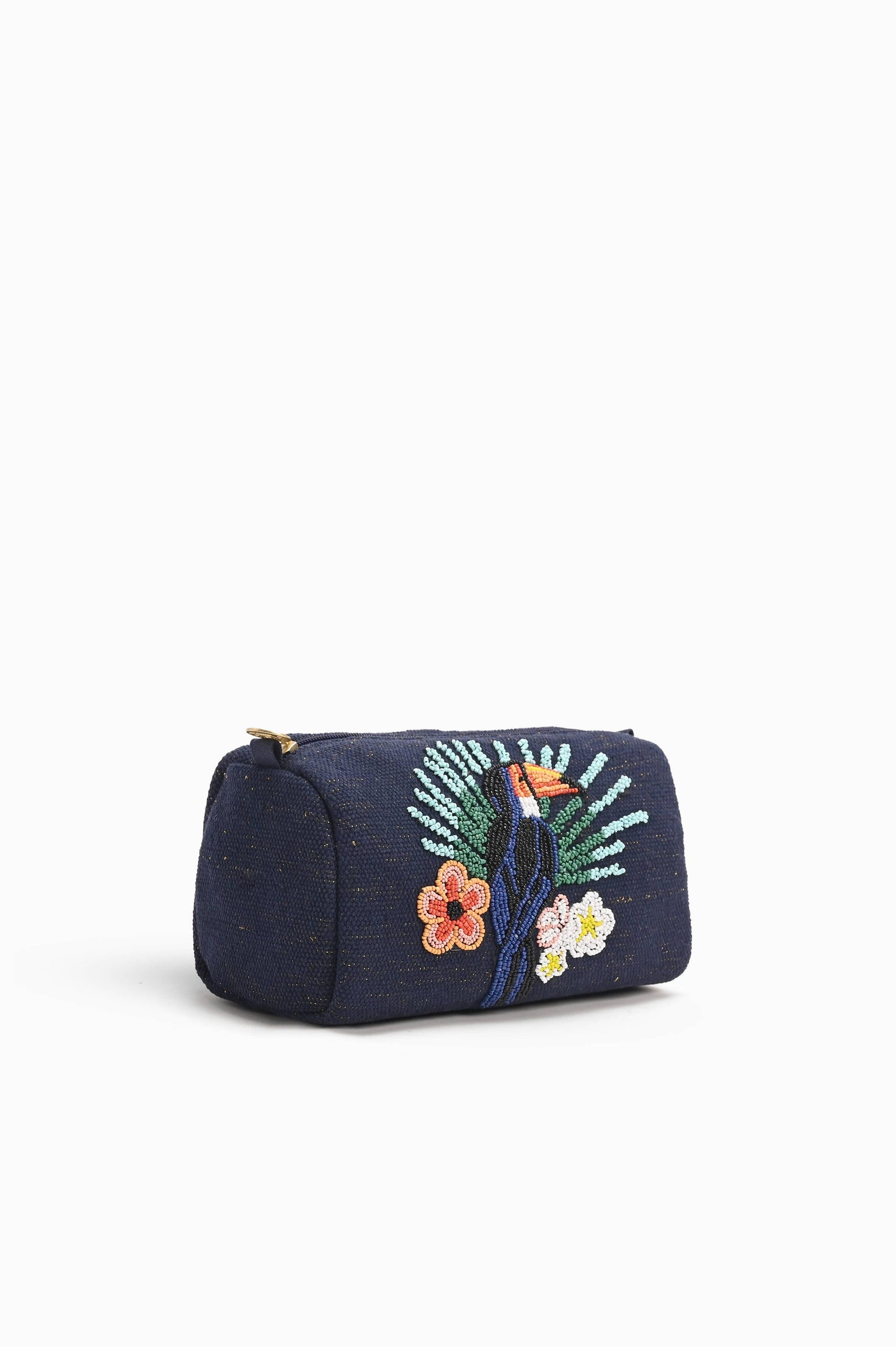 Tropical Beaded Travel Bag