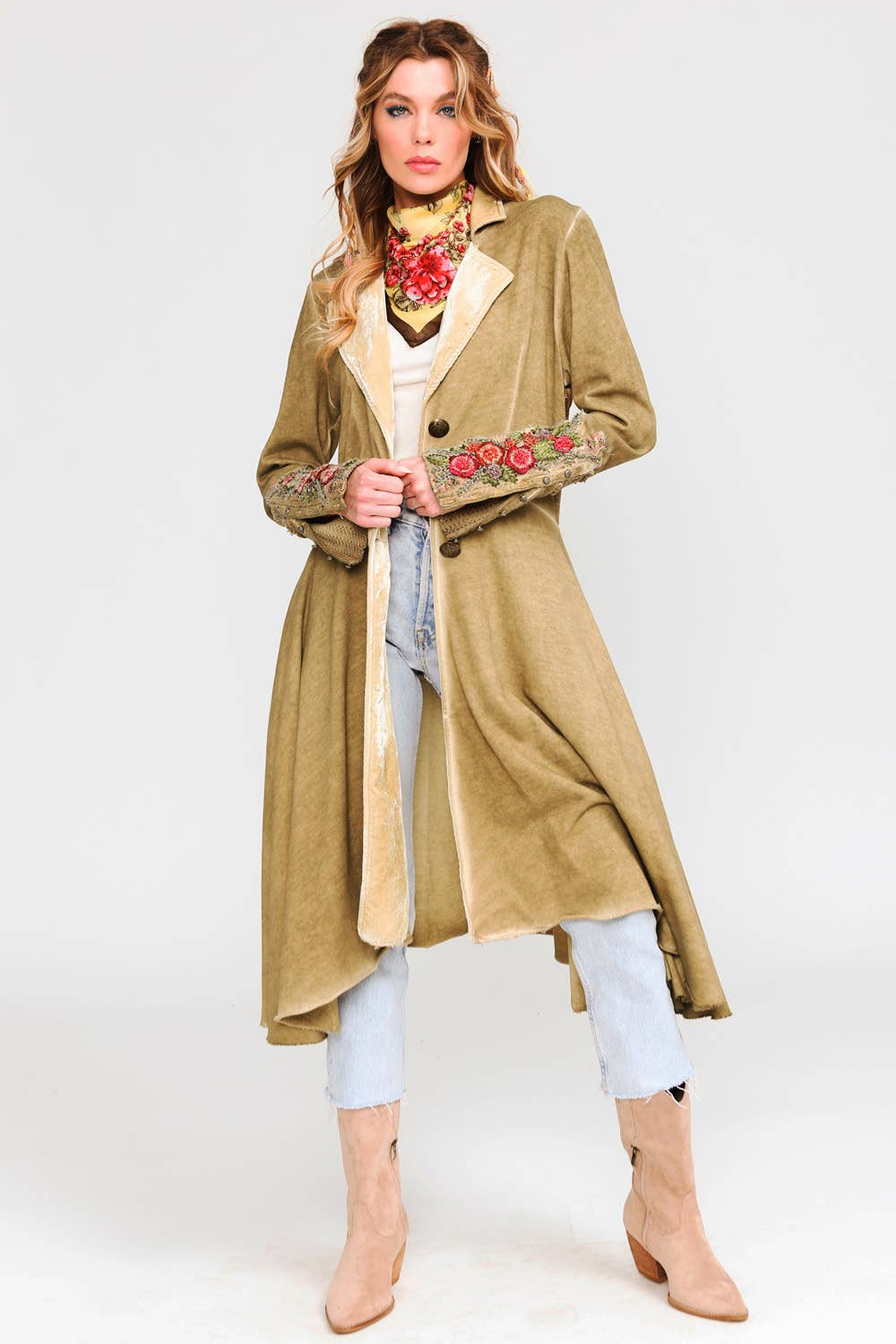 The Heart of Autumn Coat: Antique Bronze - Size XL