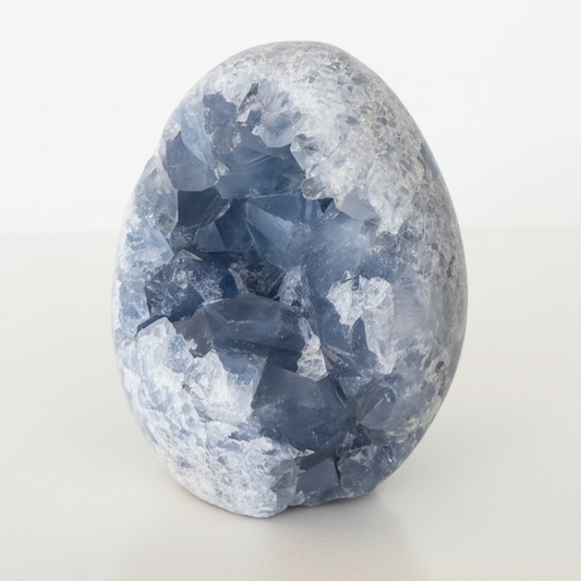 Celestite (Natural Celestine Cluster)