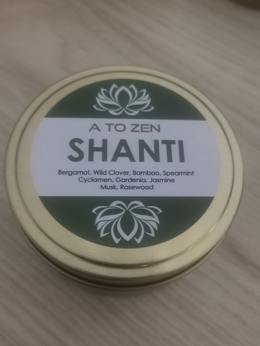 Shanti Soy Candle- Handmade in Australia