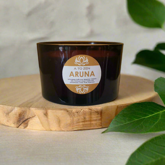 Aruna Citrus 3 Wick Large Soy Candle- Sydney HandMade