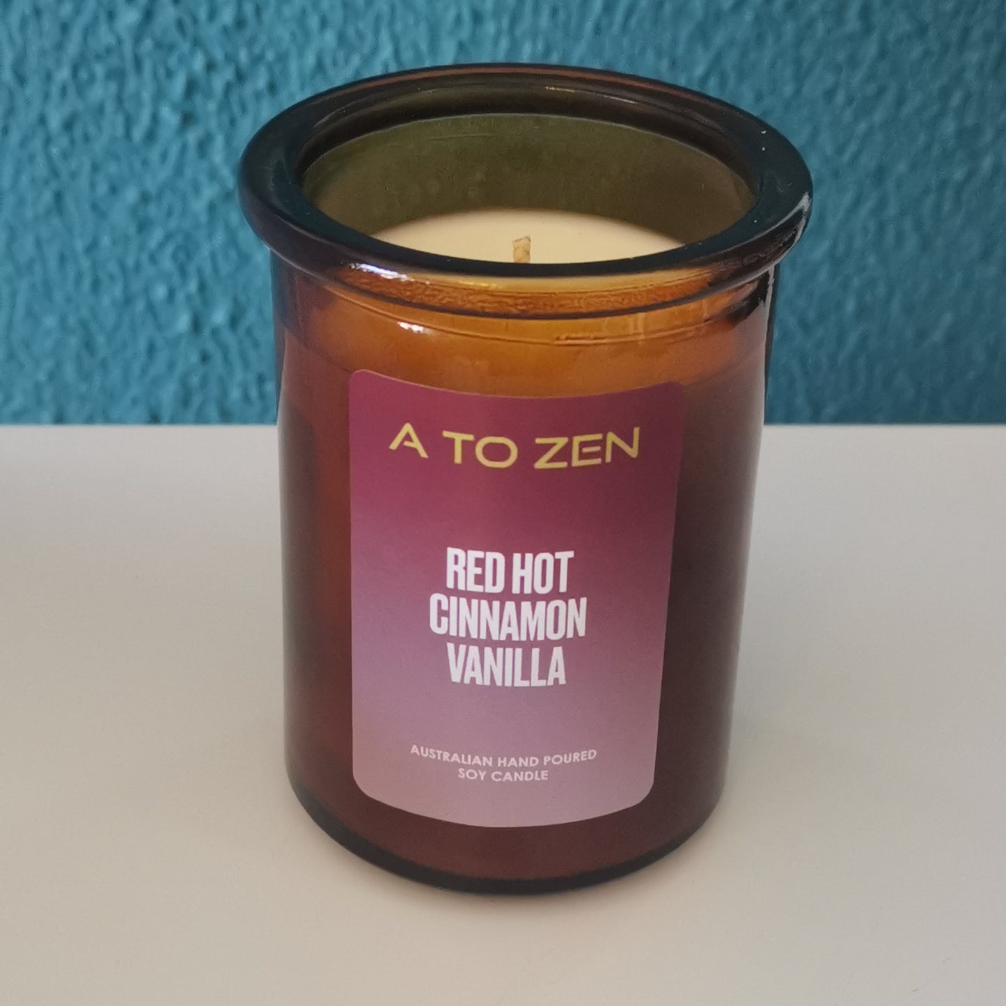 Red Hot Vanilla Cinnamon Soy Candle -Small