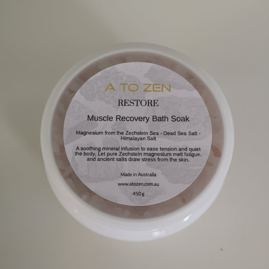 Restore Muscle Recovery Bath Soak- 450 g