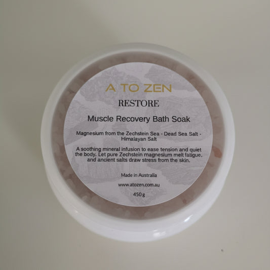 Restore Muscle Recovery Bath Soak- 450 g
