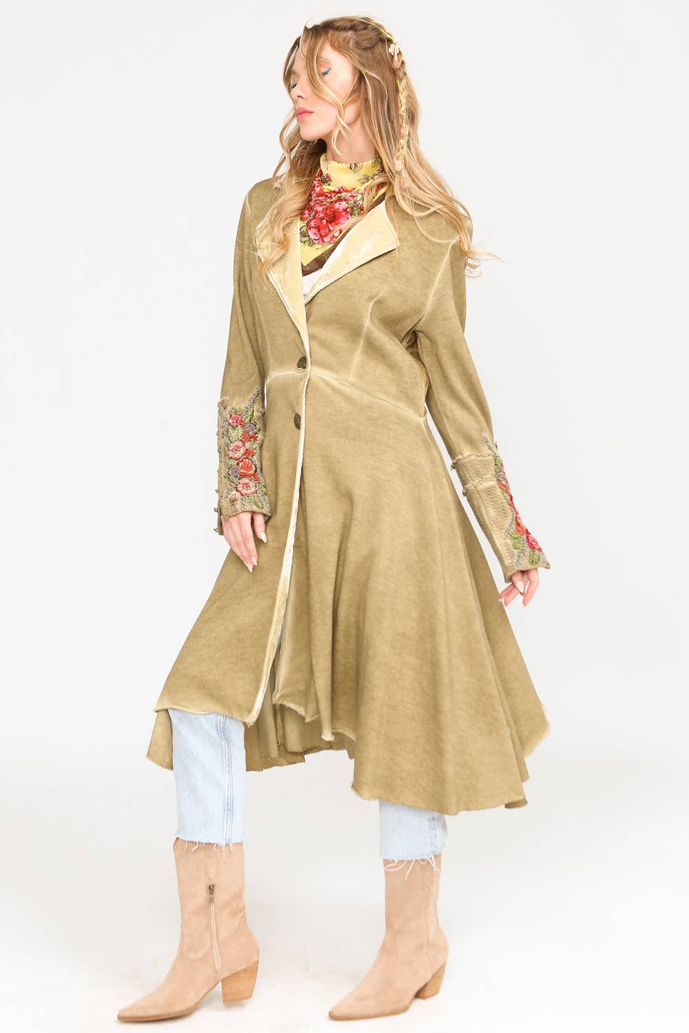 The Heart of Autumn Coat: Antique Bronze - Size XL