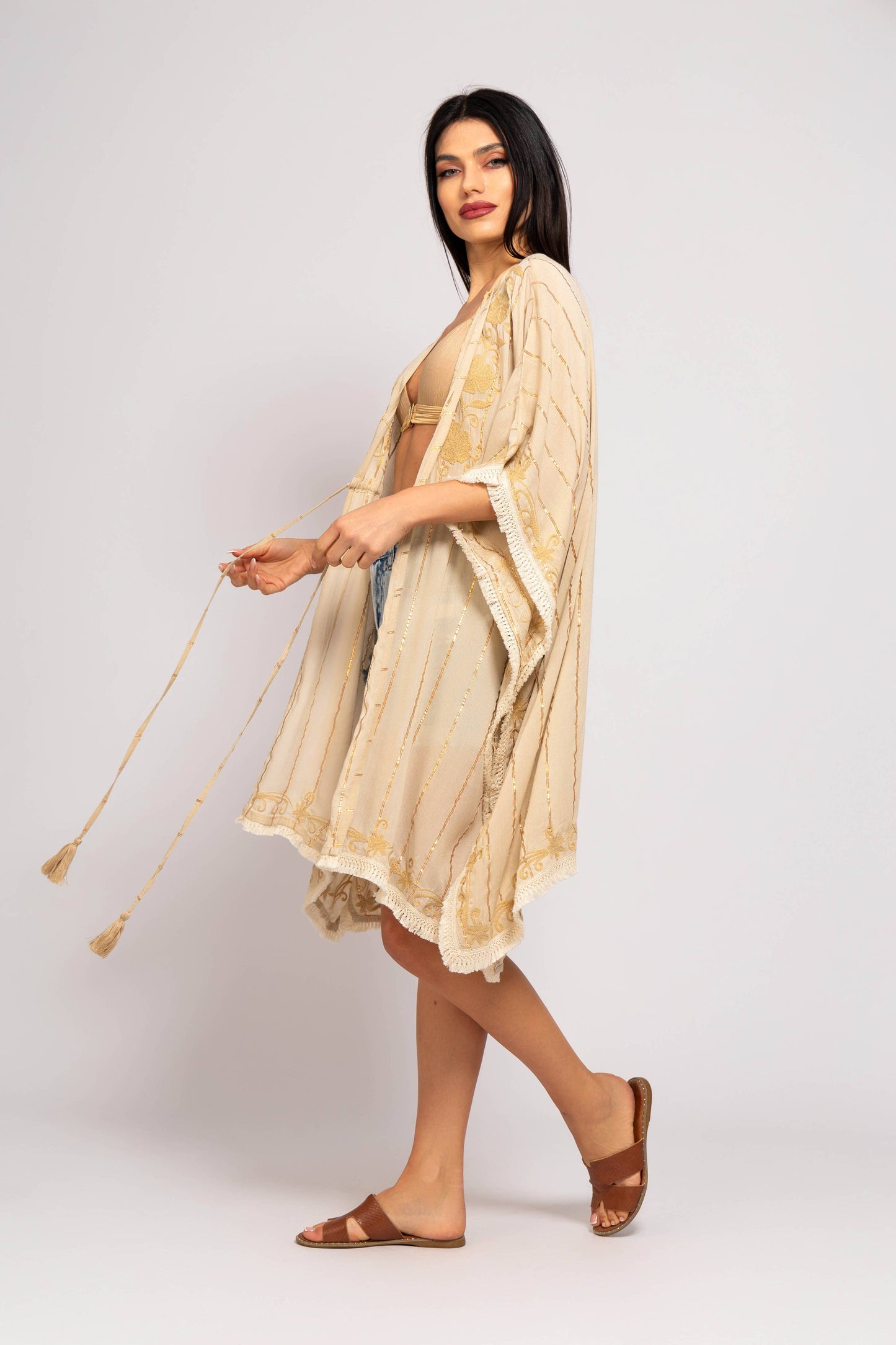 RESORT/BEACH KAFTAN COVER UP: One Size
