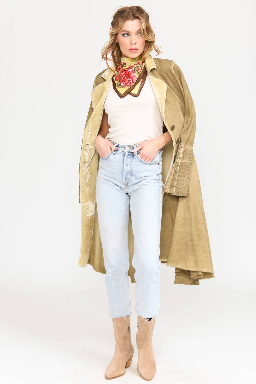 The Heart of Autumn Coat: Antique Bronze - Size XL