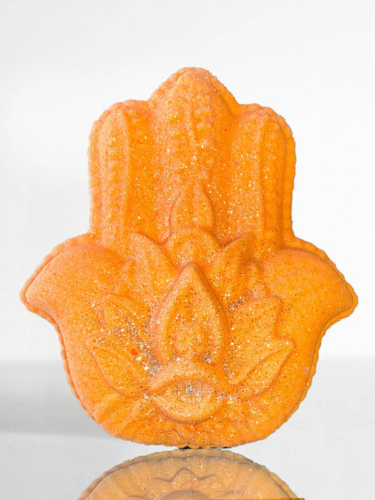 Mudra Talisman - Vegan Crystal Infused Bath Bomb