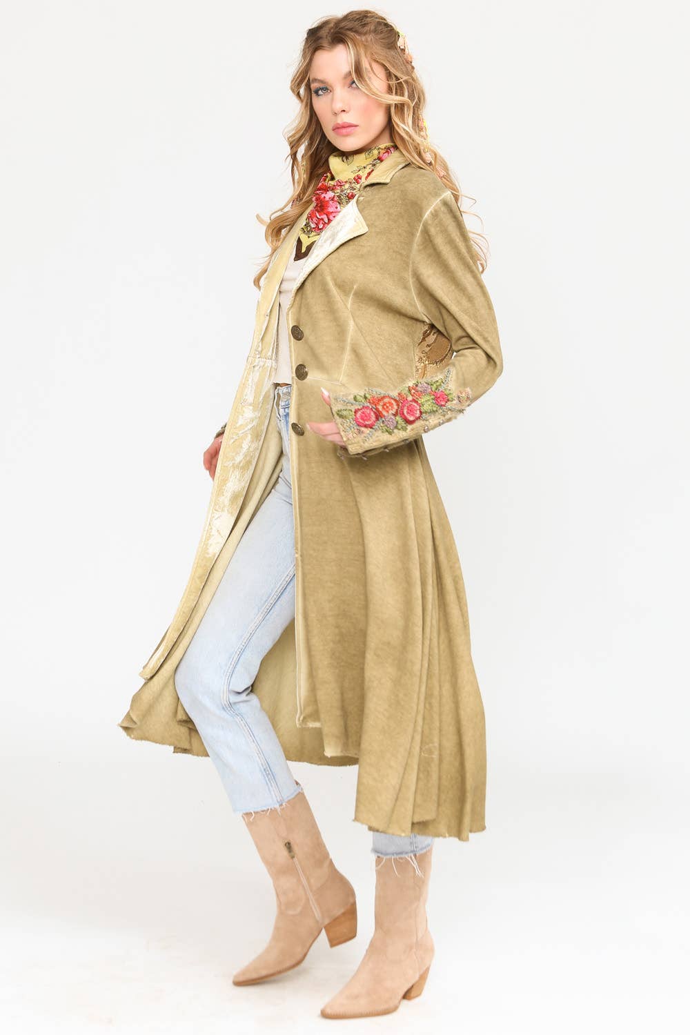 The Heart of Autumn Coat: Antique Bronze - Size XL