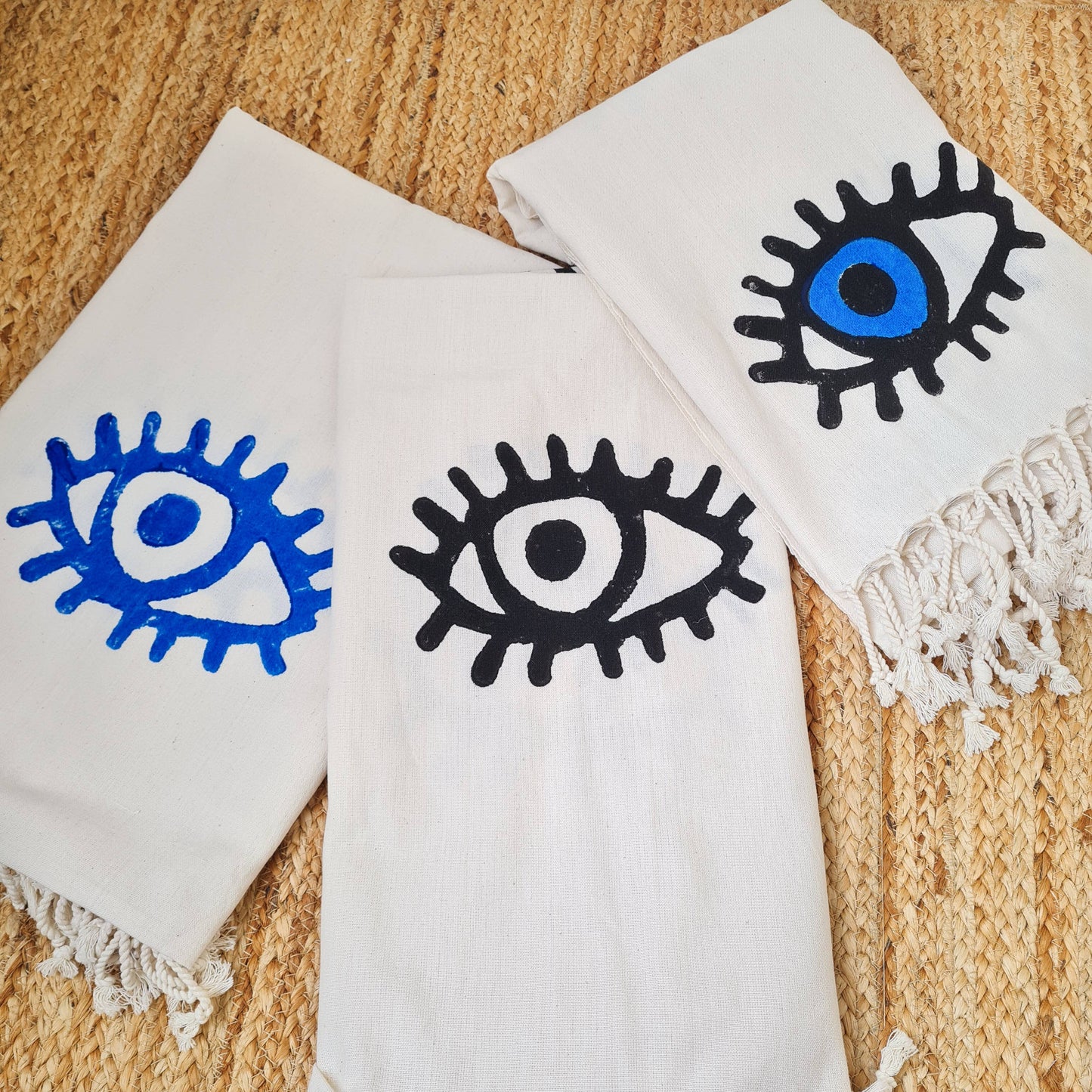 Evil Eye Bath/Beach Towel