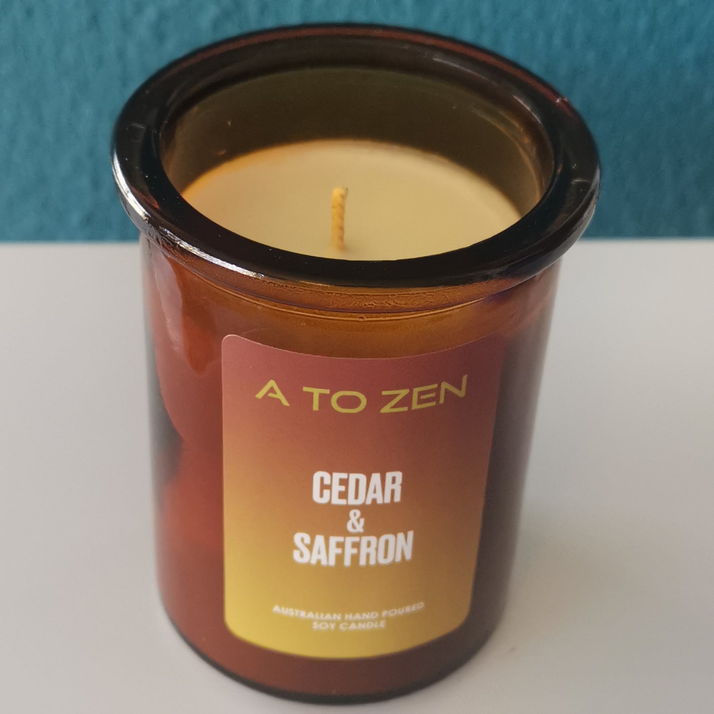 Cedar & Saffron Soy Candle-Small