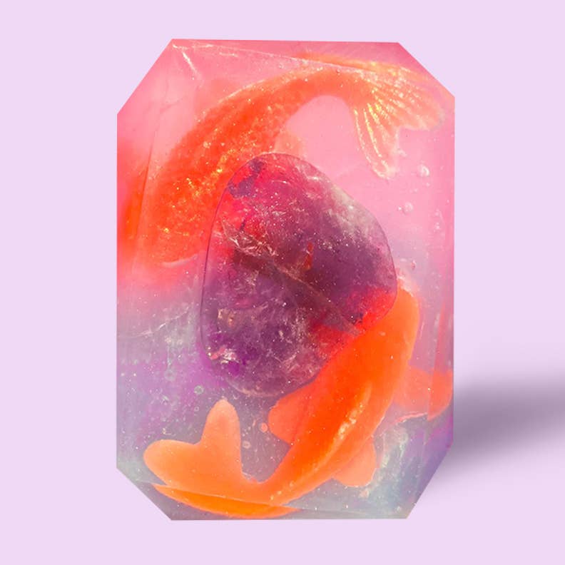 Lucid Dreamer -Pisces Zodiac Crystal Bar Soap