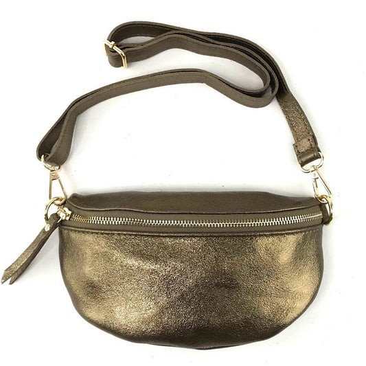 BELT BAG BRONZE METALLIC