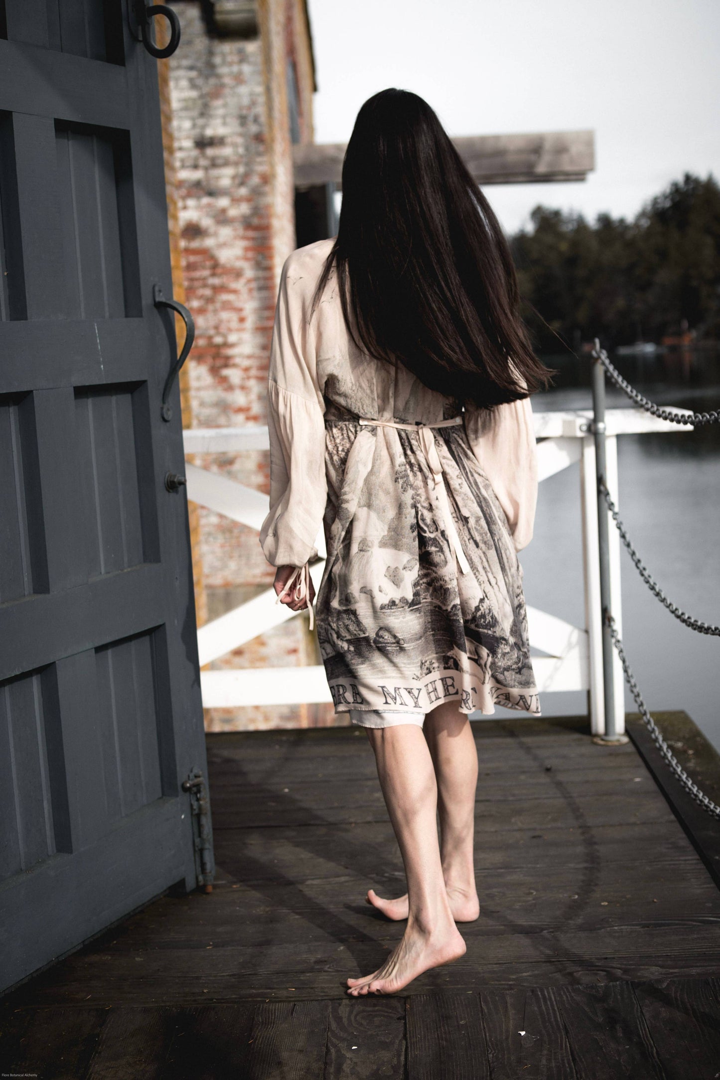 Wildwood Reversible Frock Dress Layering Tunic, Blush