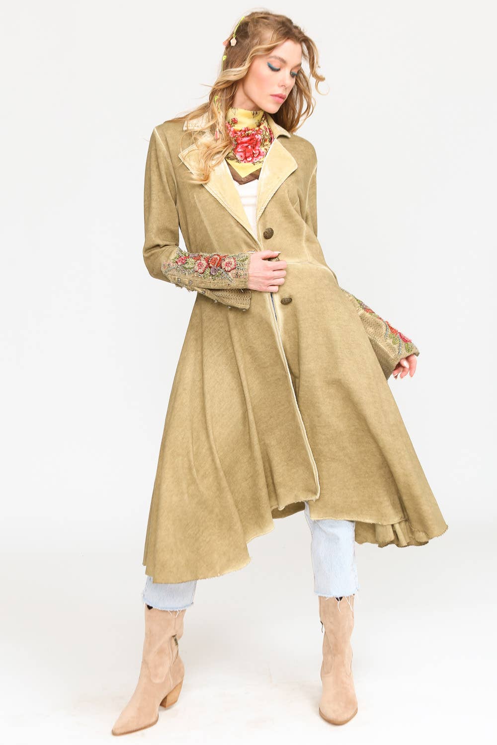 The Heart of Autumn Coat: Antique Bronze - Size XL