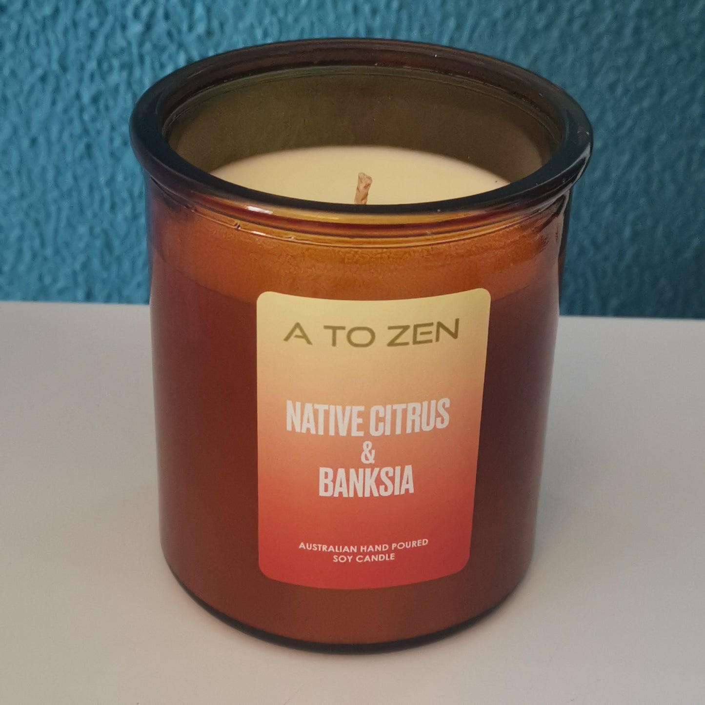 Native Citrus & Banksia Soy Candle -Medium